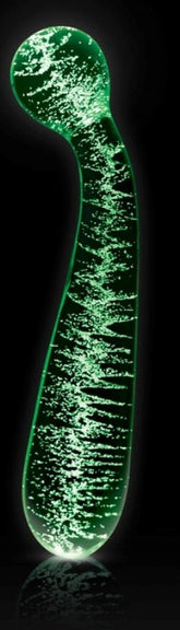 Firefly Glass G-Spot Wand Glow in the Dark Glass Sex Toys